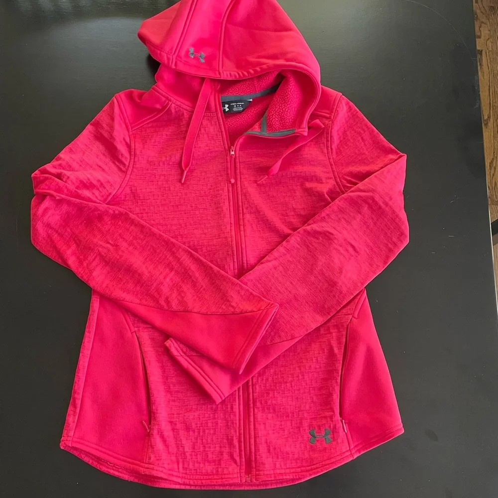 [Under Armour] Full-Zip Long Sleeve Hoodie - Picture 6 of 11